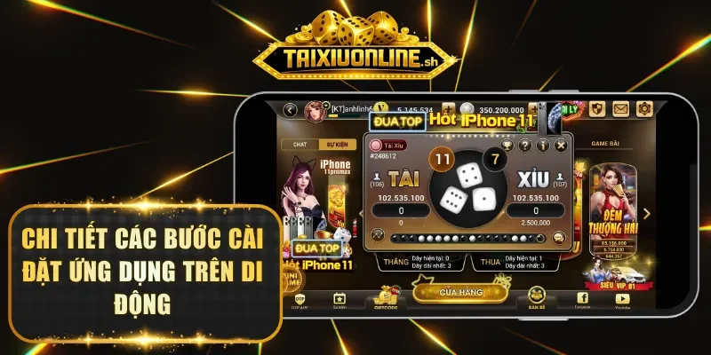 Chi tiết các bước cài đặt ứng dụng trên di động